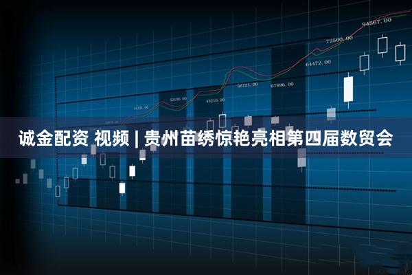 诚金配资 视频 | 贵州苗绣惊艳亮相第四届数贸会