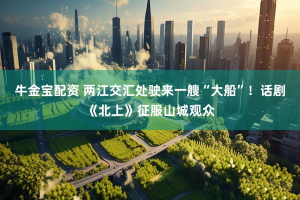 牛金宝配资 两江交汇处驶来一艘“大船”！话剧《北上》征服山城观众